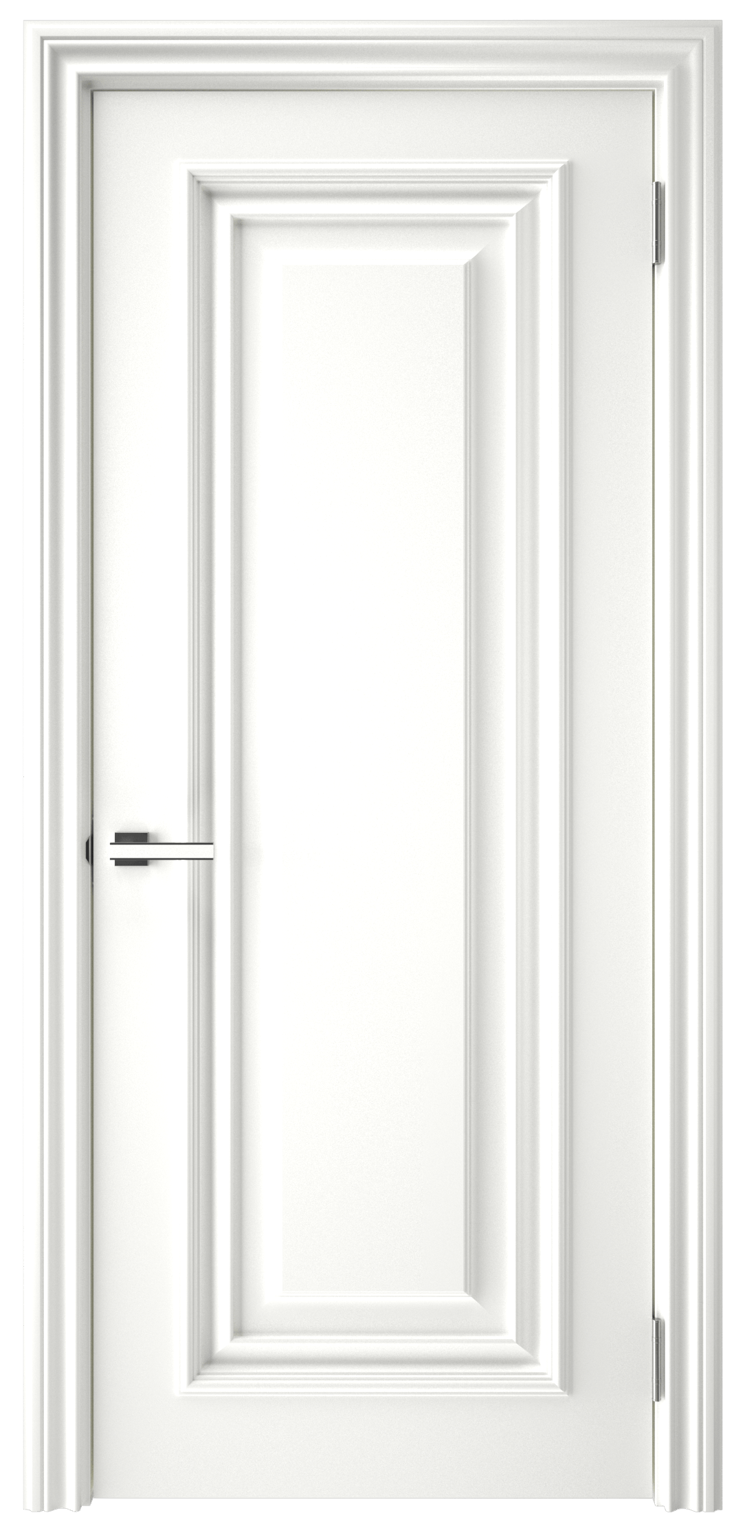 Дверь межкомнатная глухая Диана 1: 60х200 эмаль белая
