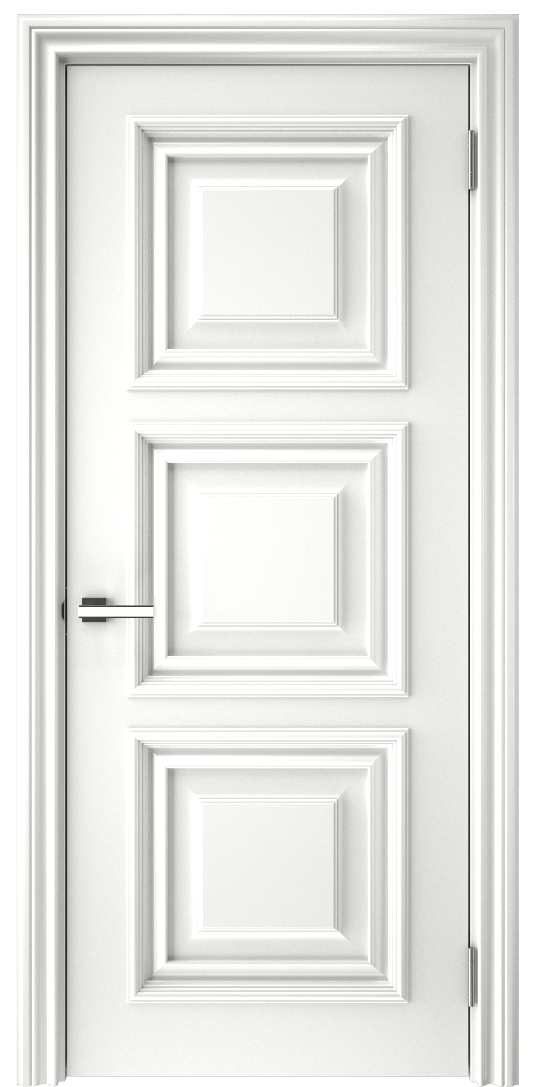 Дверь межкомнатная глухая Диана 4: 60х200 эмаль белая