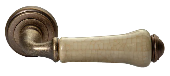 Дверная ручка Morelli Umberto MH-41-CLASSIC на круглой накладке
