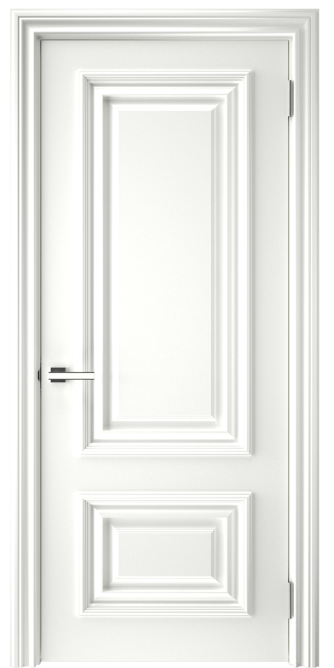 Дверь межкомнатная глухая Диана 2: 60х200 эмаль белая